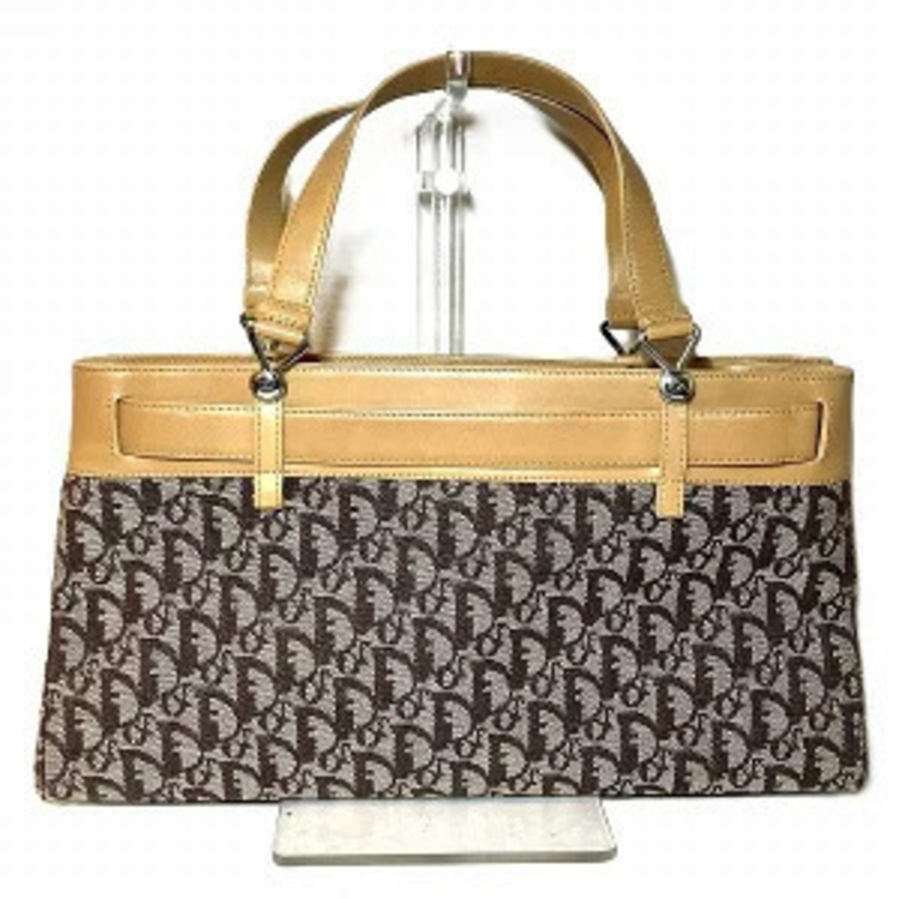 Dior Bag  Handbag Trotter Christian Black
